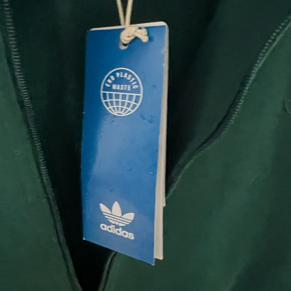 Adidas Original 3/4 Zip Sweatshirt 💚 - Picture 5 of 13